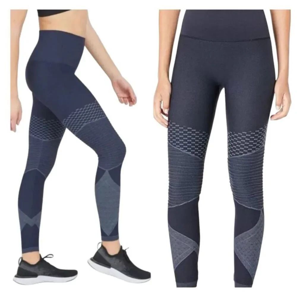 SPANX Seamless Moto Legging In Indigo Sky Size S/P